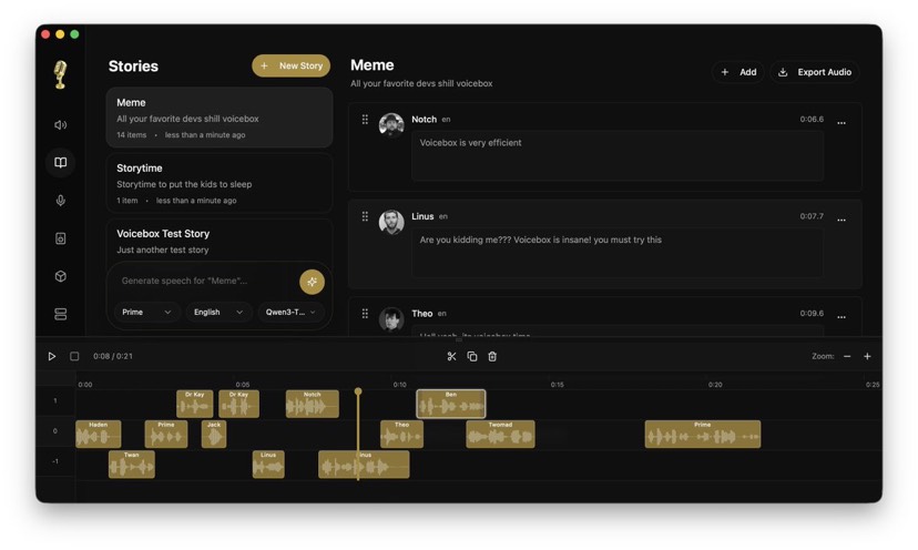 VoiceBox  3秒语音克隆 本地全能合成神器第6张插图