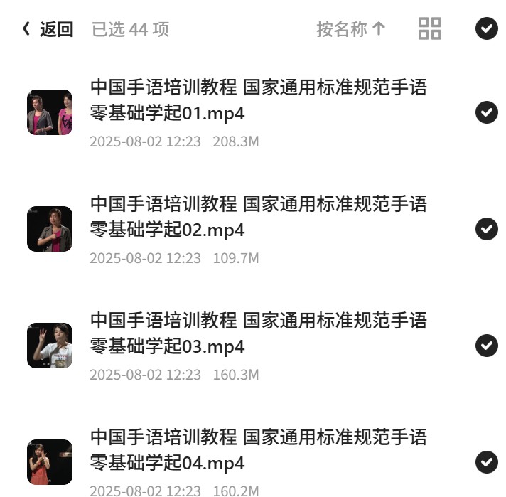 中国手语视频教程第5张插图