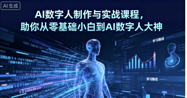 AI数字人制作实战，零基础入门变现第4张插图