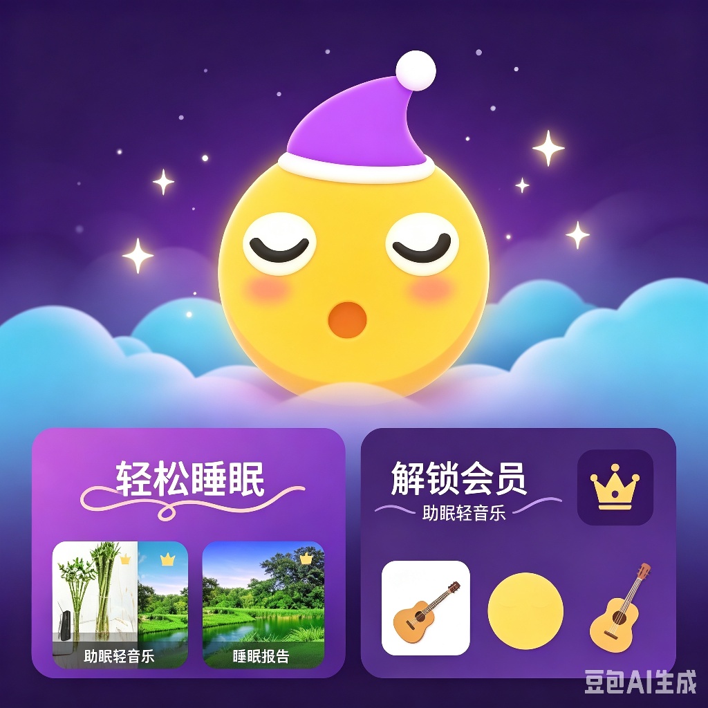 原创解锁轻松睡眠解锁会员助眠轻音乐放松身心工具第4张插图