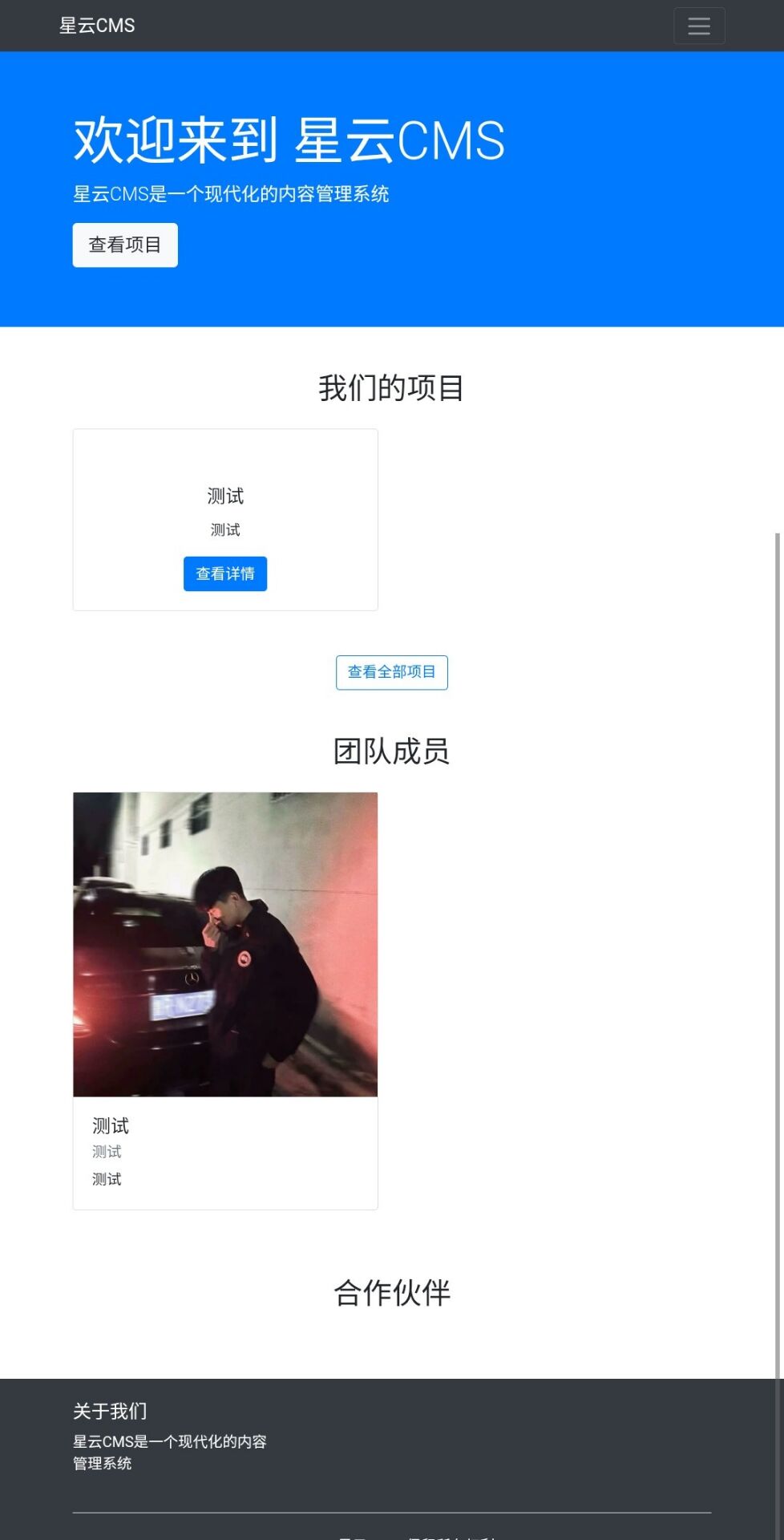 【原创】星云cms beta1.0.0第3张插图