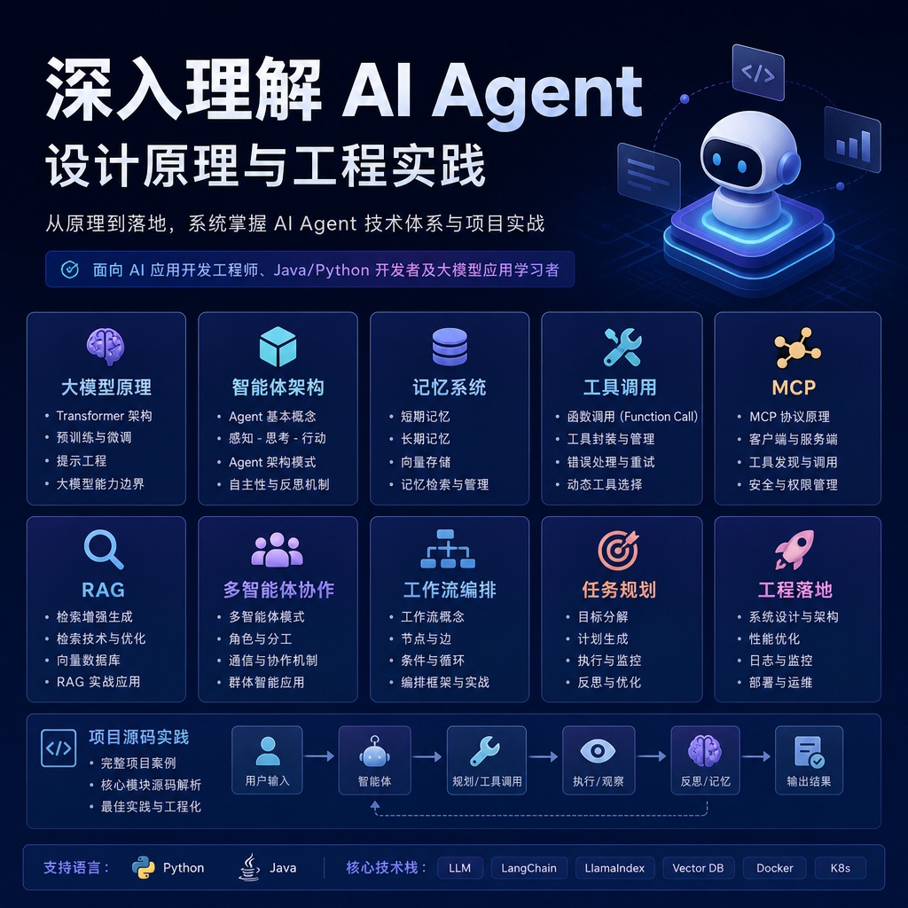 从零掌握 AI Agent：一站式吃透智能体设计原理第5张插图