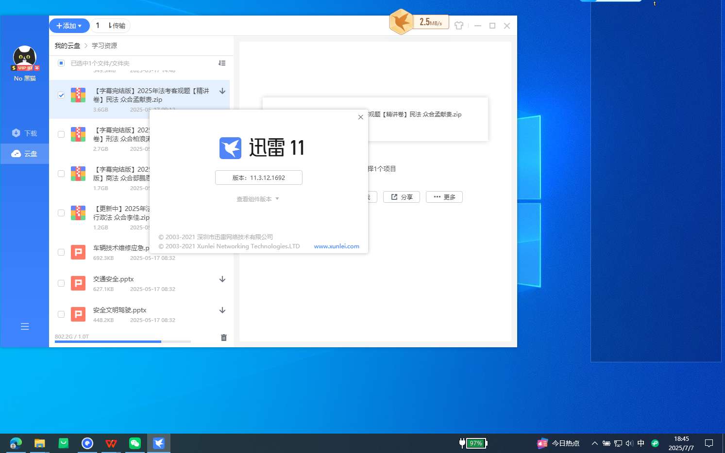 X雷网盘官方绿色免安装精简版，可提速下载资源，本地会员版第8张插图