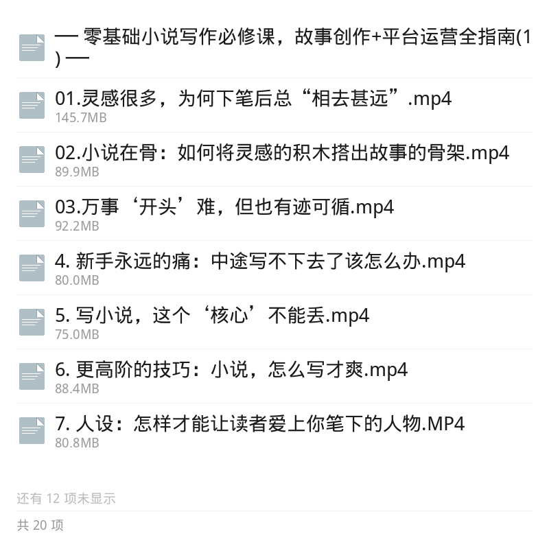 零基础小说写作与运营全指南第5张插图