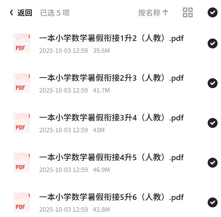 《一本通暑假衔接》语数英全科资料，小学暑期巩固与预习必备第6张插图
