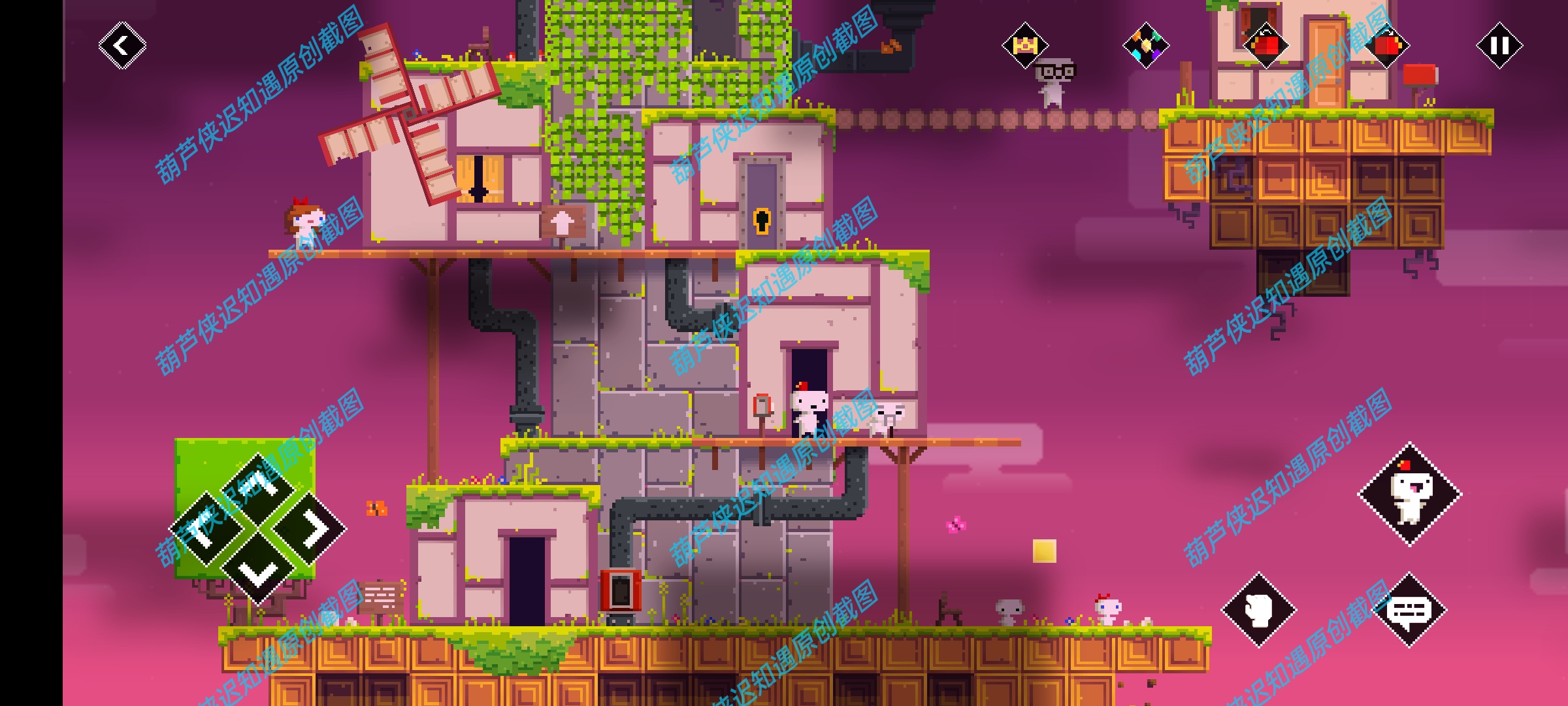 手游推荐菲斯/FEZ-解锁PC移植版,视角旋转解谜神作。第6张插图 手游推荐菲斯/FEZ-解锁PC移植版,视角旋转解谜神作。第6张插图