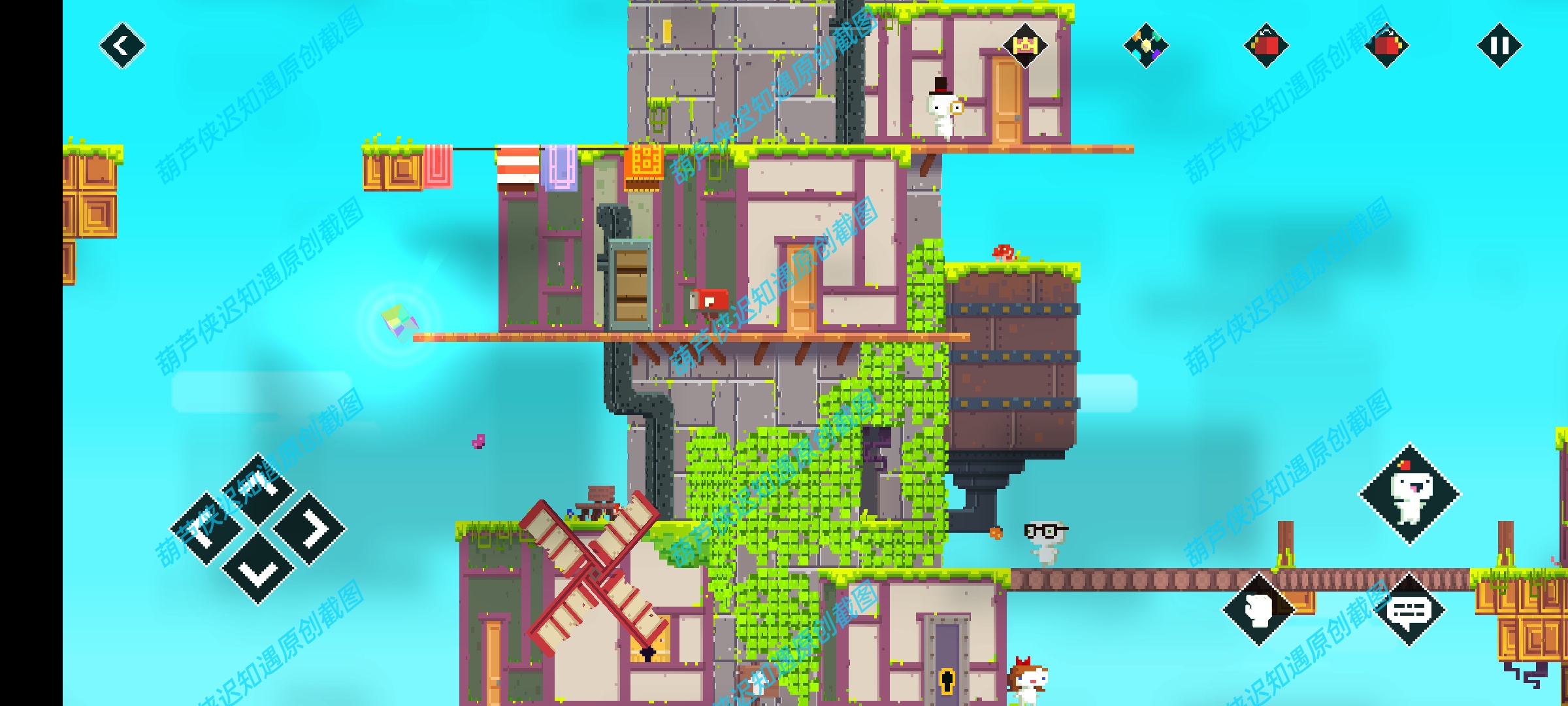 手游推荐菲斯/FEZ-解锁PC移植版,视角旋转解谜神作。第7张插图 手游推荐菲斯/FEZ-解锁PC移植版,视角旋转解谜神作。第7张插图