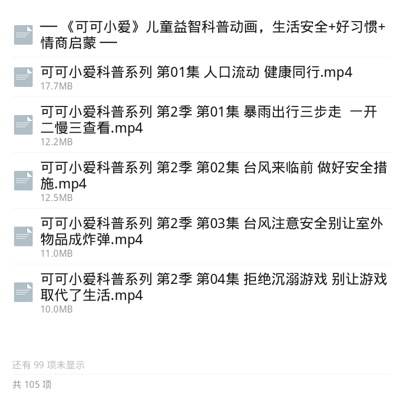 可可小爱益智科普动画全集第5张插图