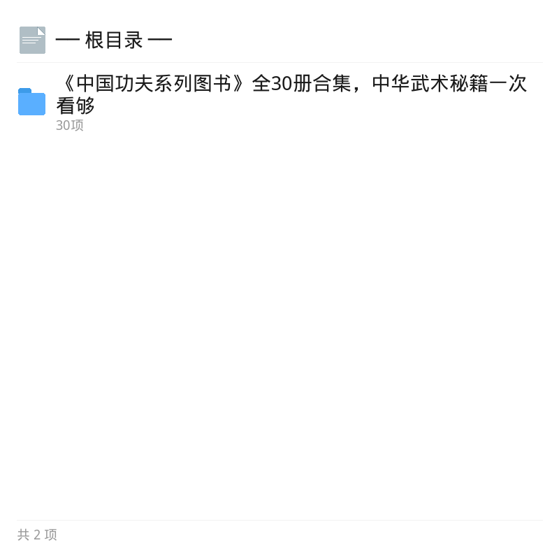 中国功夫系列图书30册合集