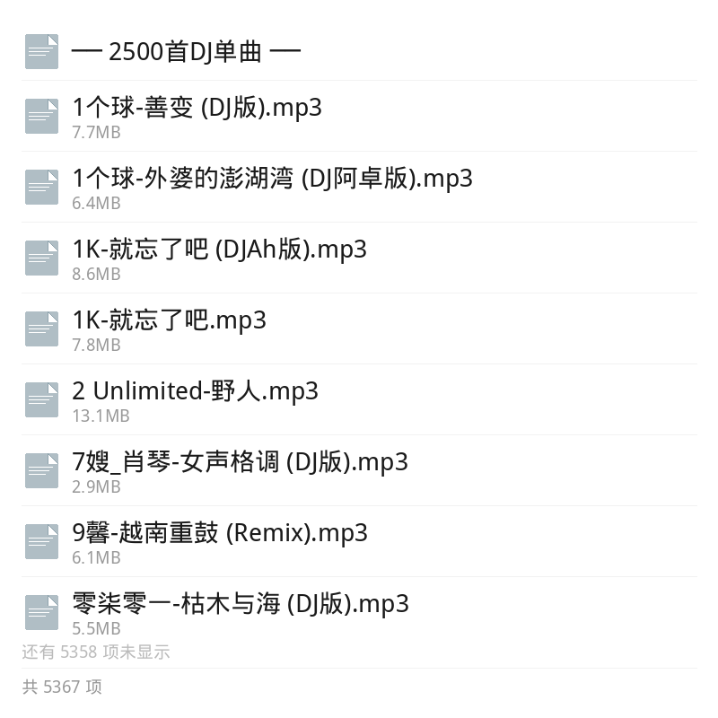 最新车载DJ5700首动感音乐合集第6张插图