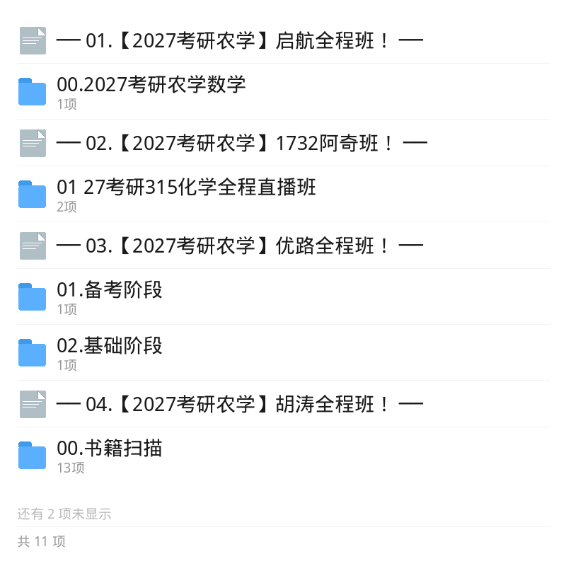 2027考研农学高端班专业课第6张插图