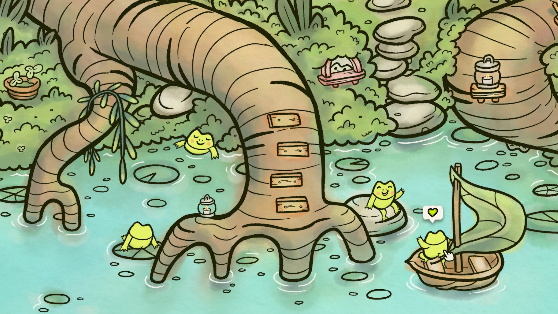 [手游推荐]《寻找青蛙》Steam移植中文版第5张插图