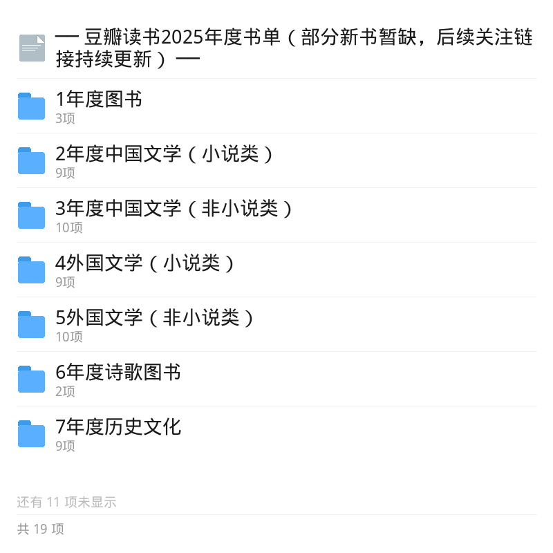 豆瓣读书历年榜单2020-2025合集第5张插图