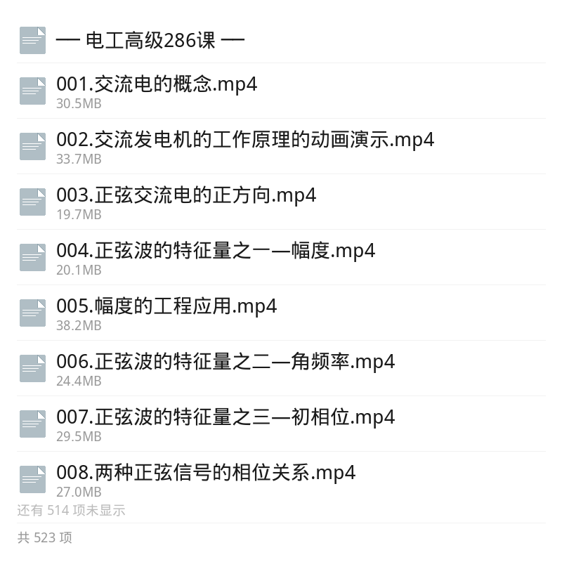 电工入门到精通588课全套教程第6张插图 电工入门到精通588课全套教程第6张插图