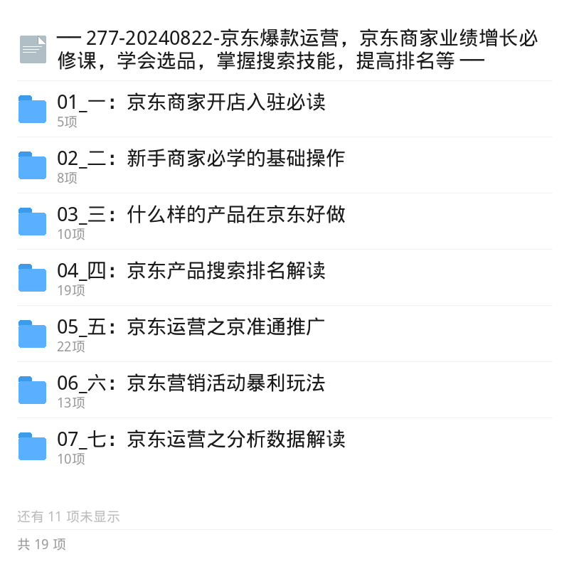 京东爆款运营实战课第5张插图