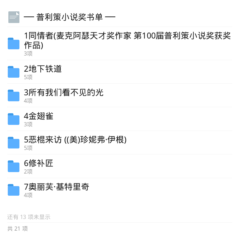 20部普利策获奖小说电子书合集第5张插图