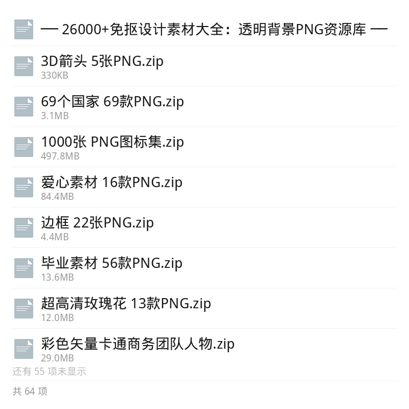 26000+免抠PNG素材库第5张插图