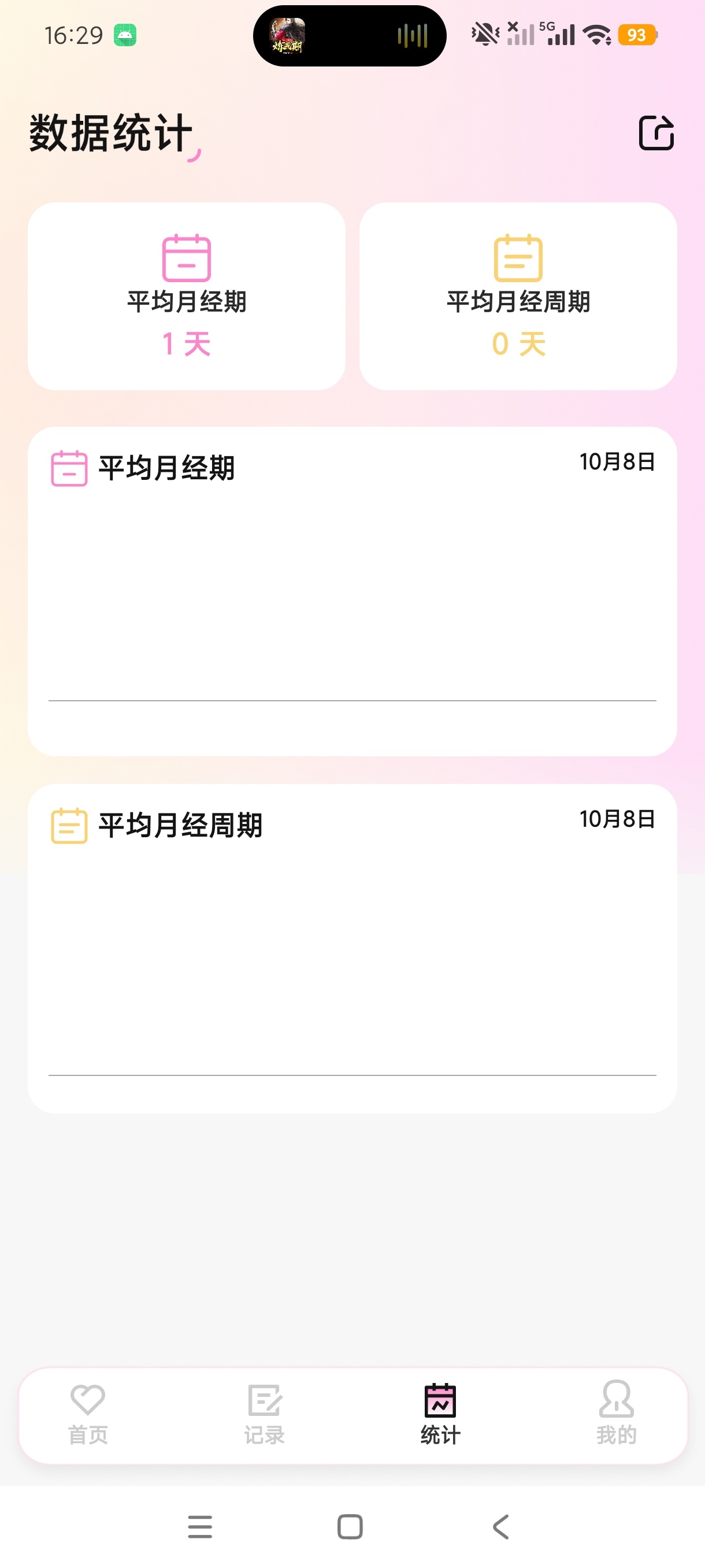 花茶女生经期周期记录贴心小工具绿化版第7张插图