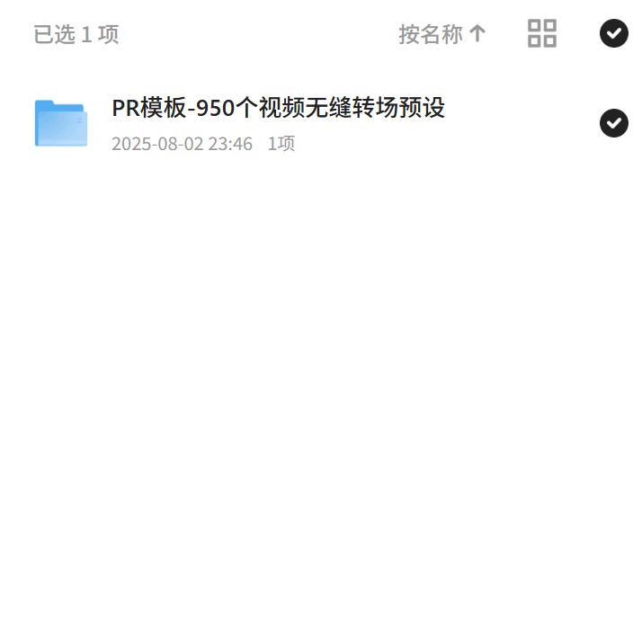 PR模板-950个视频转场无缝预设第4张插图