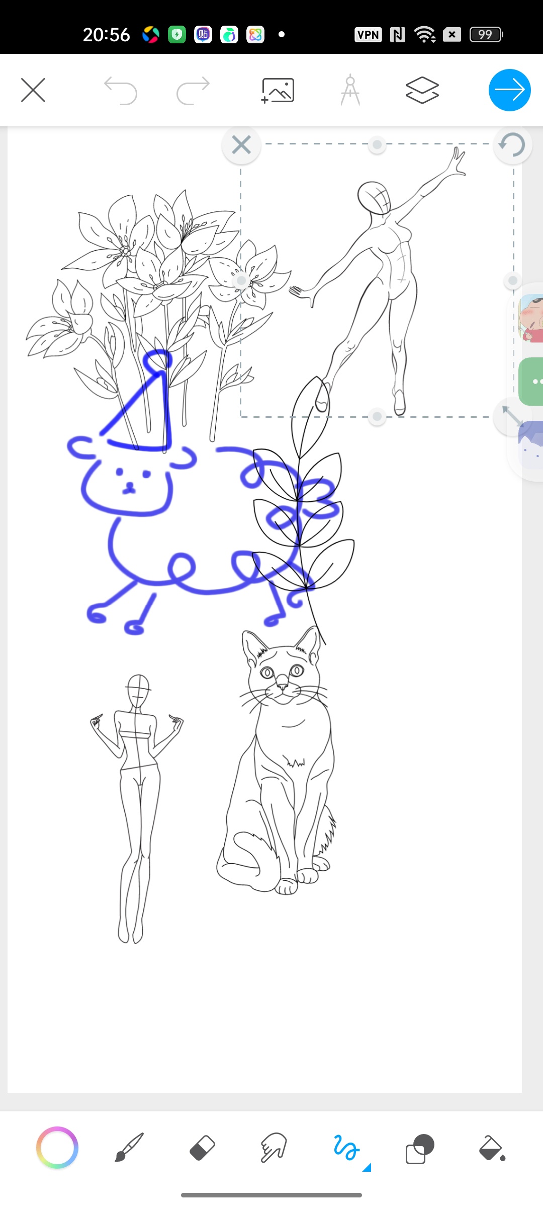 Picsart美易绘画专业级绘画软件自带上百套素材第6张插图 Picsart美易绘画专业级绘画软件自带上百套素材第6张插图