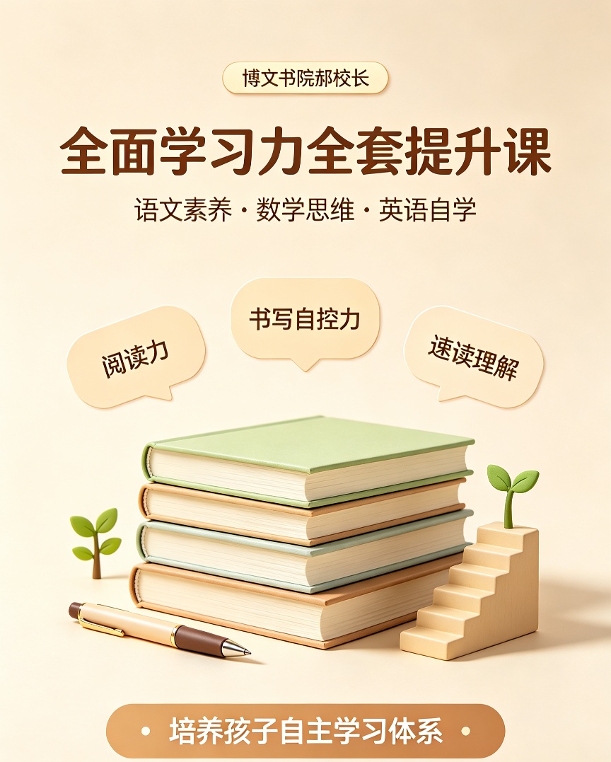 博文书院郝校长全面学习力全套提升课第4张插图