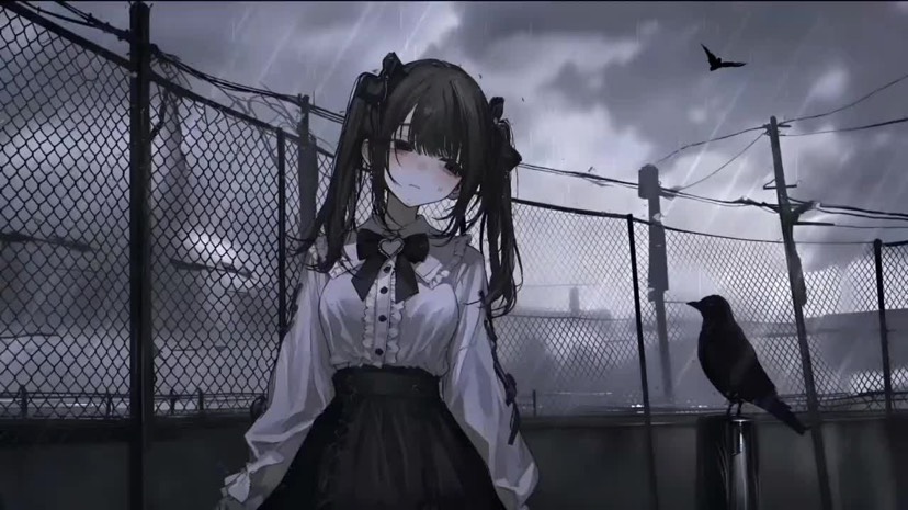 美化素材✨暗黑破碎感二次元壁纸合集｜酷飒少年少女上新第4张插图