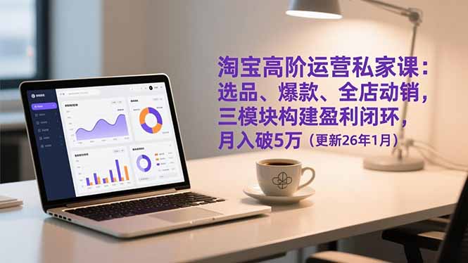 淘宝高阶运营:选品爆款全店动销第6张插图 淘宝高阶运营:选品爆款全店动销第6张插图