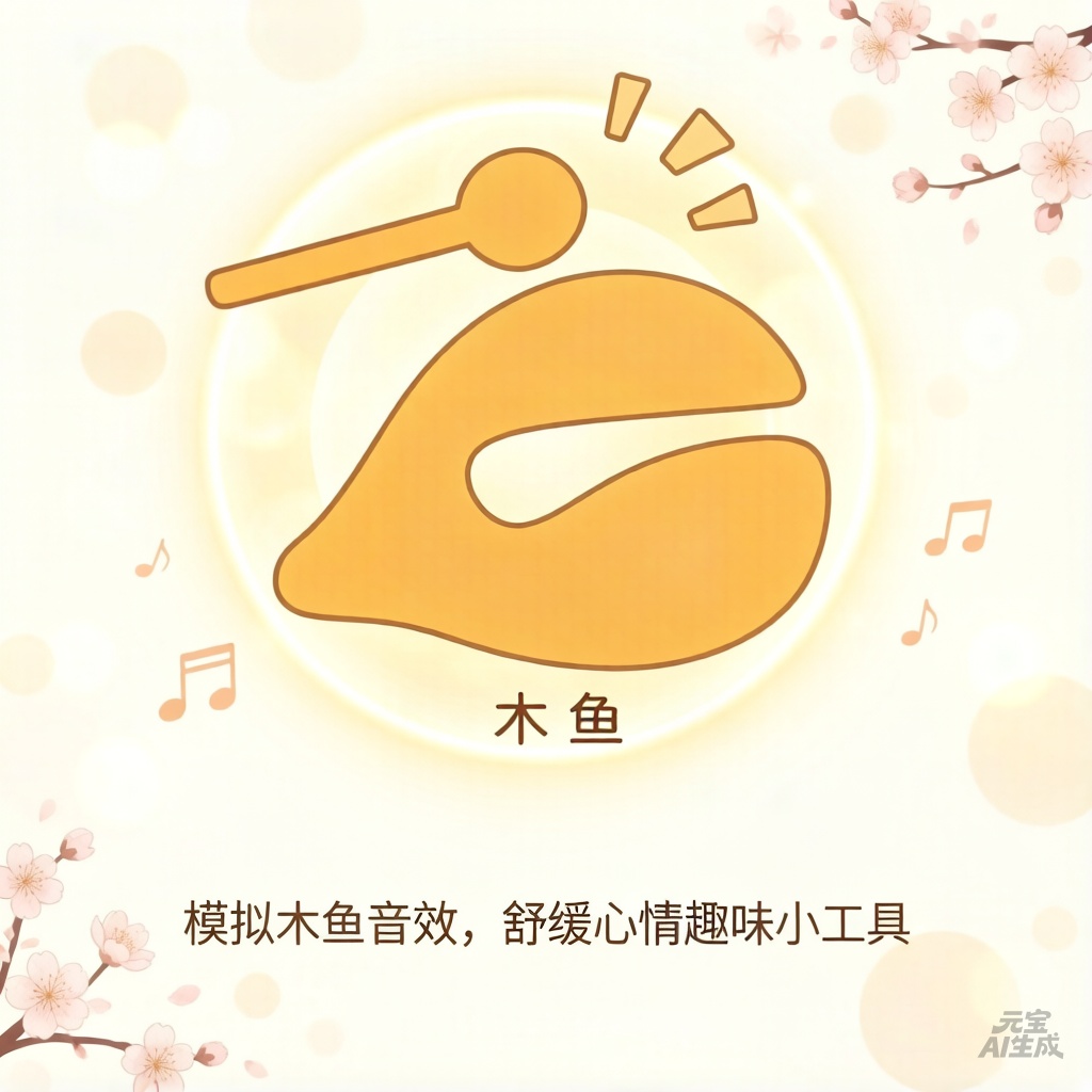 功德敲木鱼模拟木鱼音效舒缓心情趣味小工具第4张插图 功德敲木鱼模拟木鱼音效舒缓心情趣味小工具第4张插图