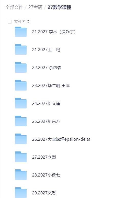 2027考研数学毕生明 王博第6张插图