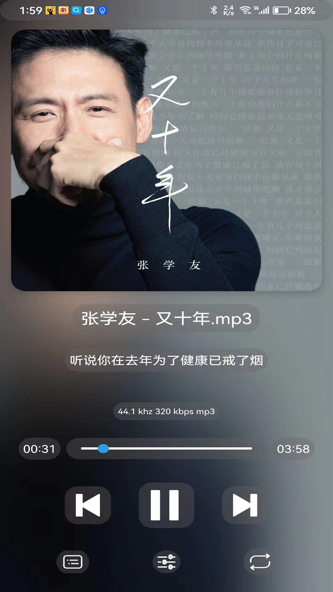 若可音乐1.3.7内测版发烧级的音乐播放器第6张插图 若可音乐1.3.7内测版发烧级的音乐播放器第6张插图
