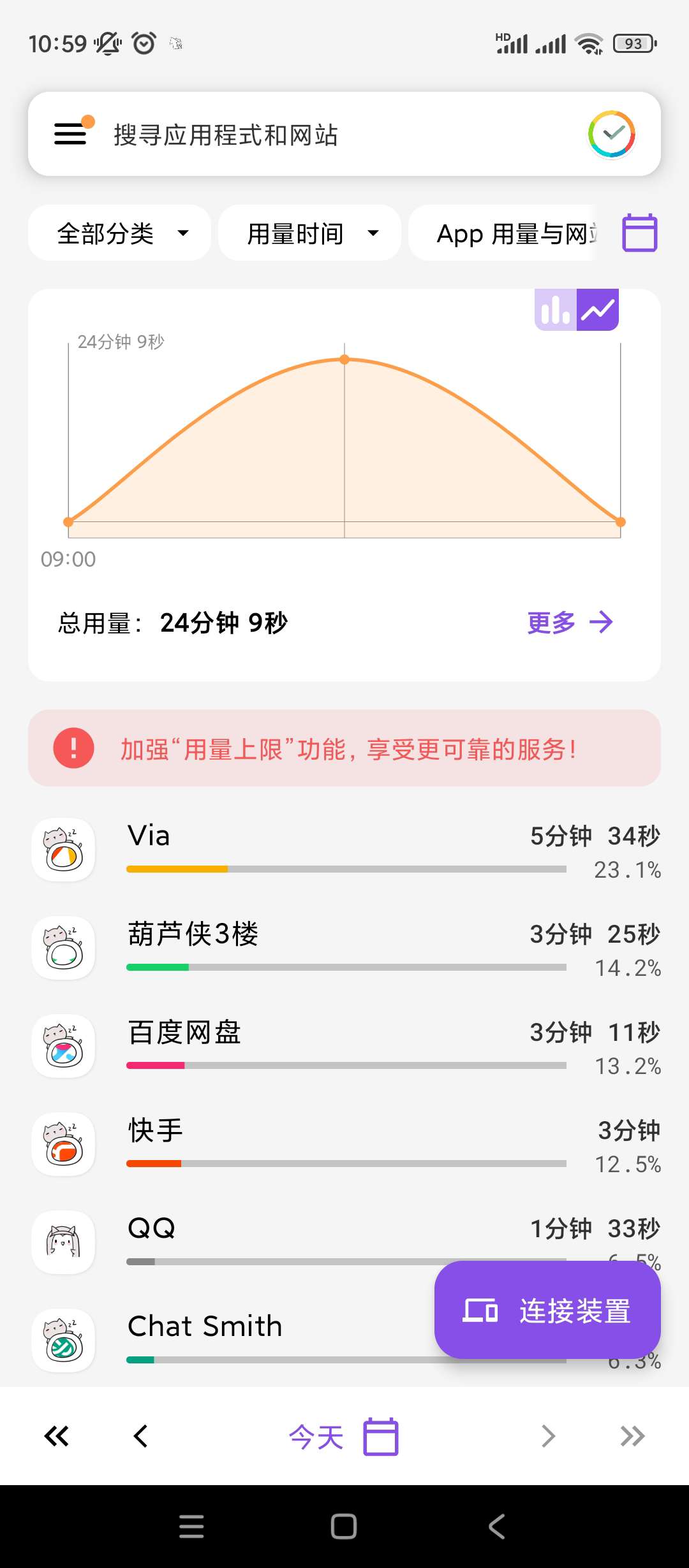 StayFree专注高级版手机使用管理应用第5张插图 StayFree专注高级版手机使用管理应用第5张插图