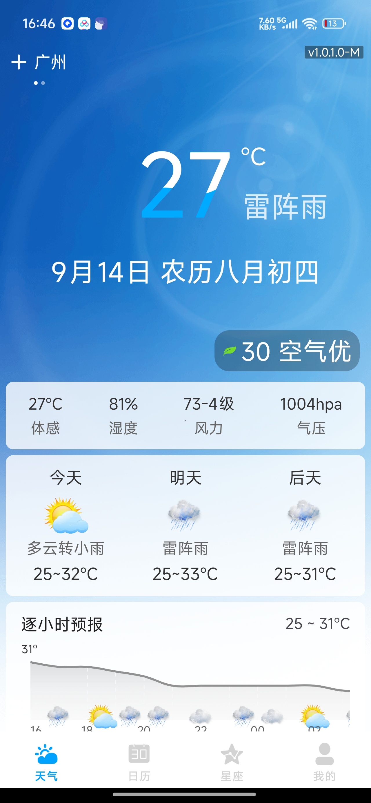 本地精准天气通本地天气精准预报你的专属气象台第6张插图 本地精准天气通本地天气精准预报你的专属气象台第6张插图