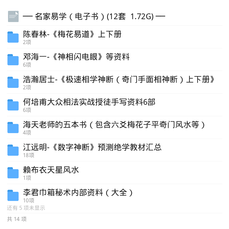 名家易学经典电子书合集第5张插图