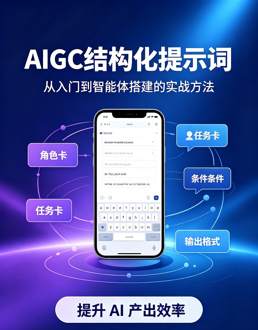 AIGC结构化提示词课｜学会高效向AI提问出好结果第4张插图