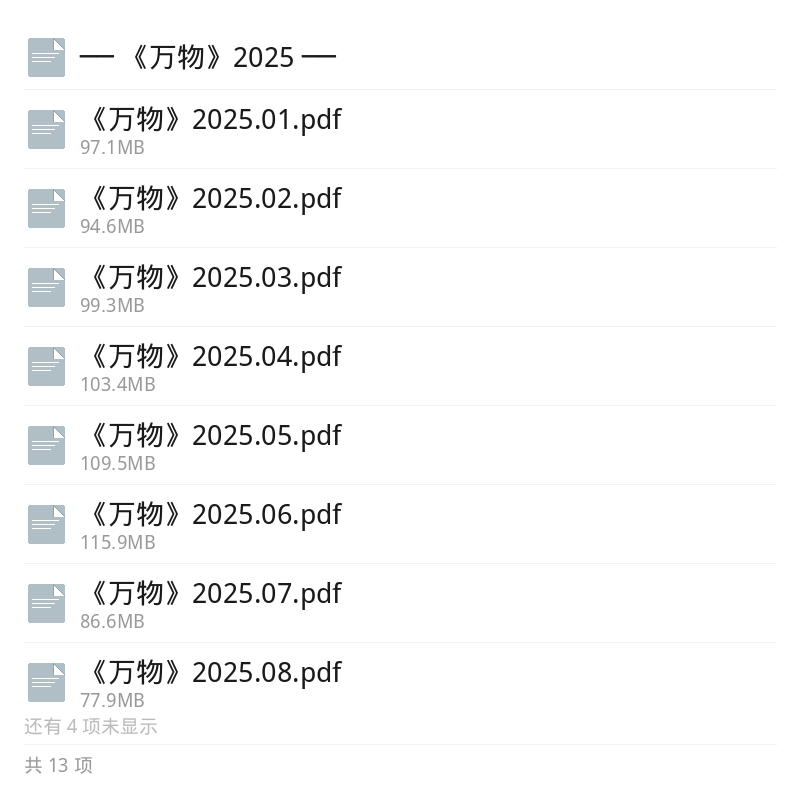 2025《万物》全年12期青少年科普第5张插图