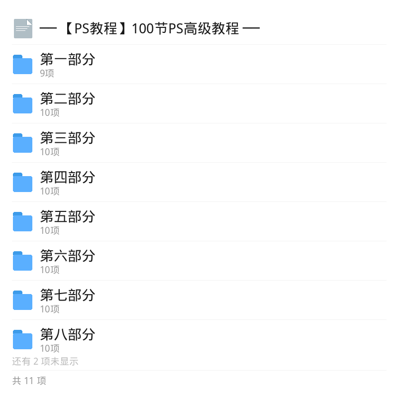 100节PS高级教程合集第5张插图