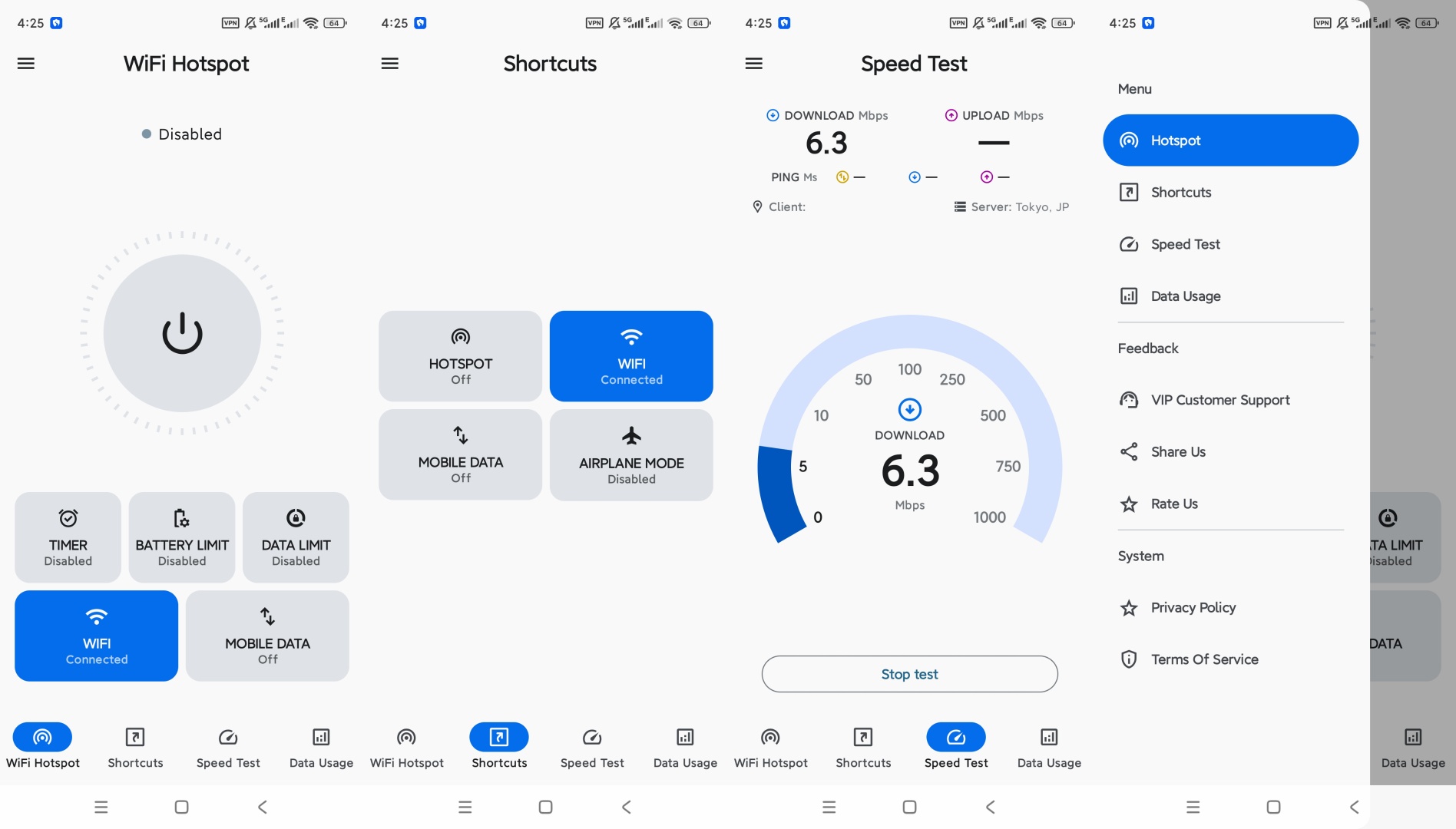 Wifi Hotspot高级版网络测速热点工具第9张插图 Wifi Hotspot高级版网络测速热点工具第9张插图