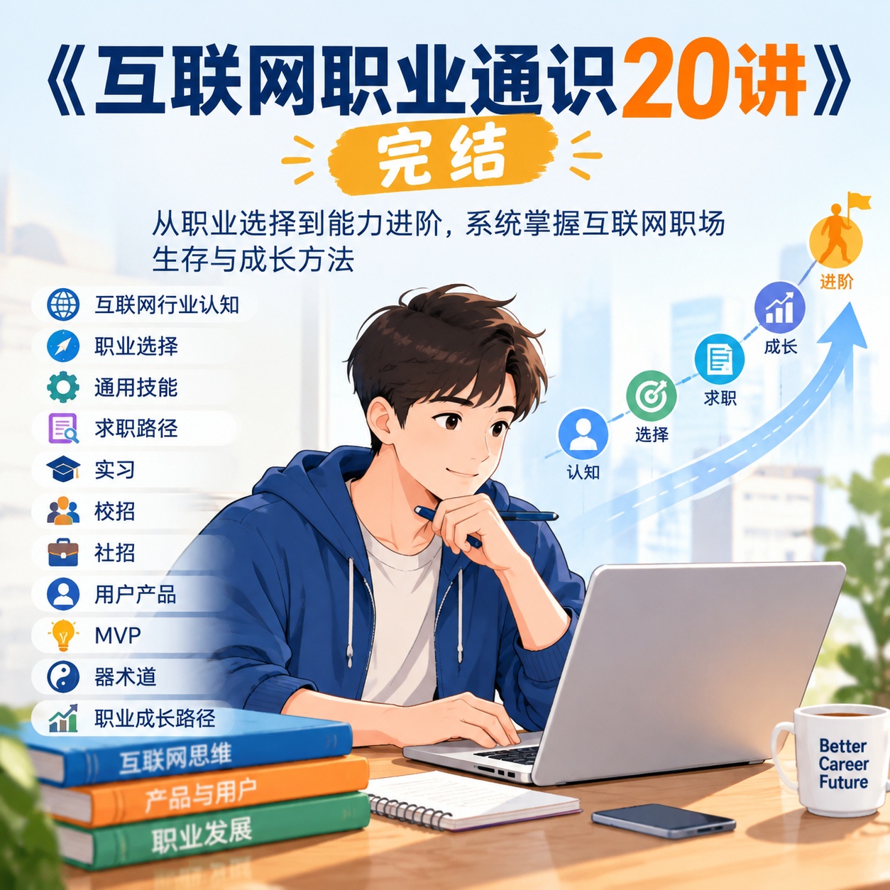 《互联网职业通识20讲》完结|从职业选择到能力进阶第4张插图 《互联网职业通识20讲》完结|从职业选择到能力进阶第4张插图