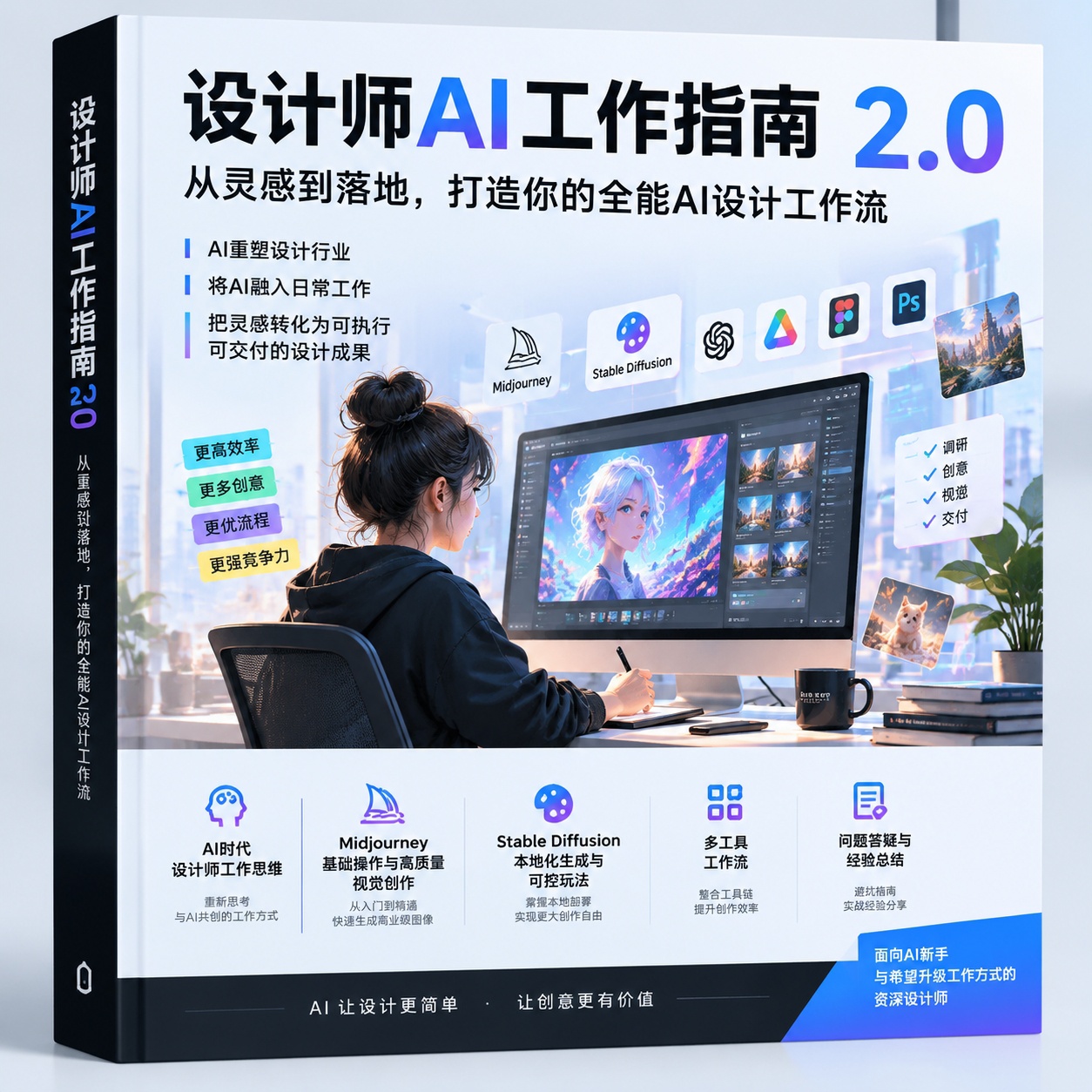 设计师AI工作指南2.0：从灵感到落地，打造你的全能AI第4张插图