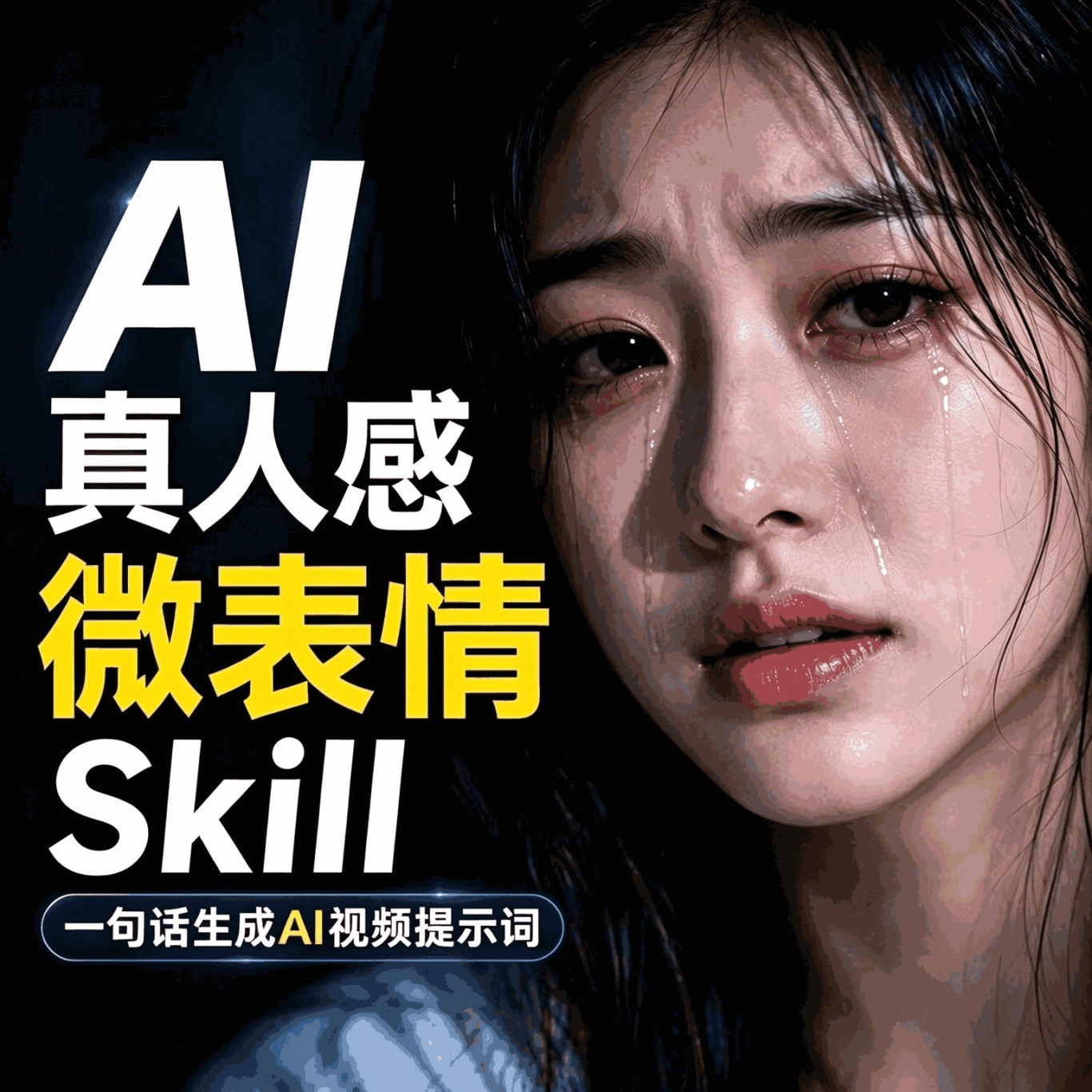 Skills｜真人感微表情AI视频技能：情绪表演时间轴与视频提示第4张插图