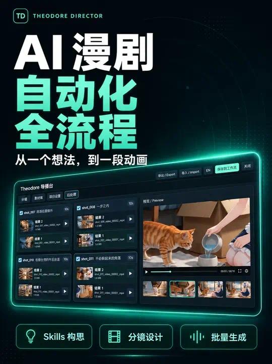 视频H3本地AI漫剧全流程自动化第3张插图