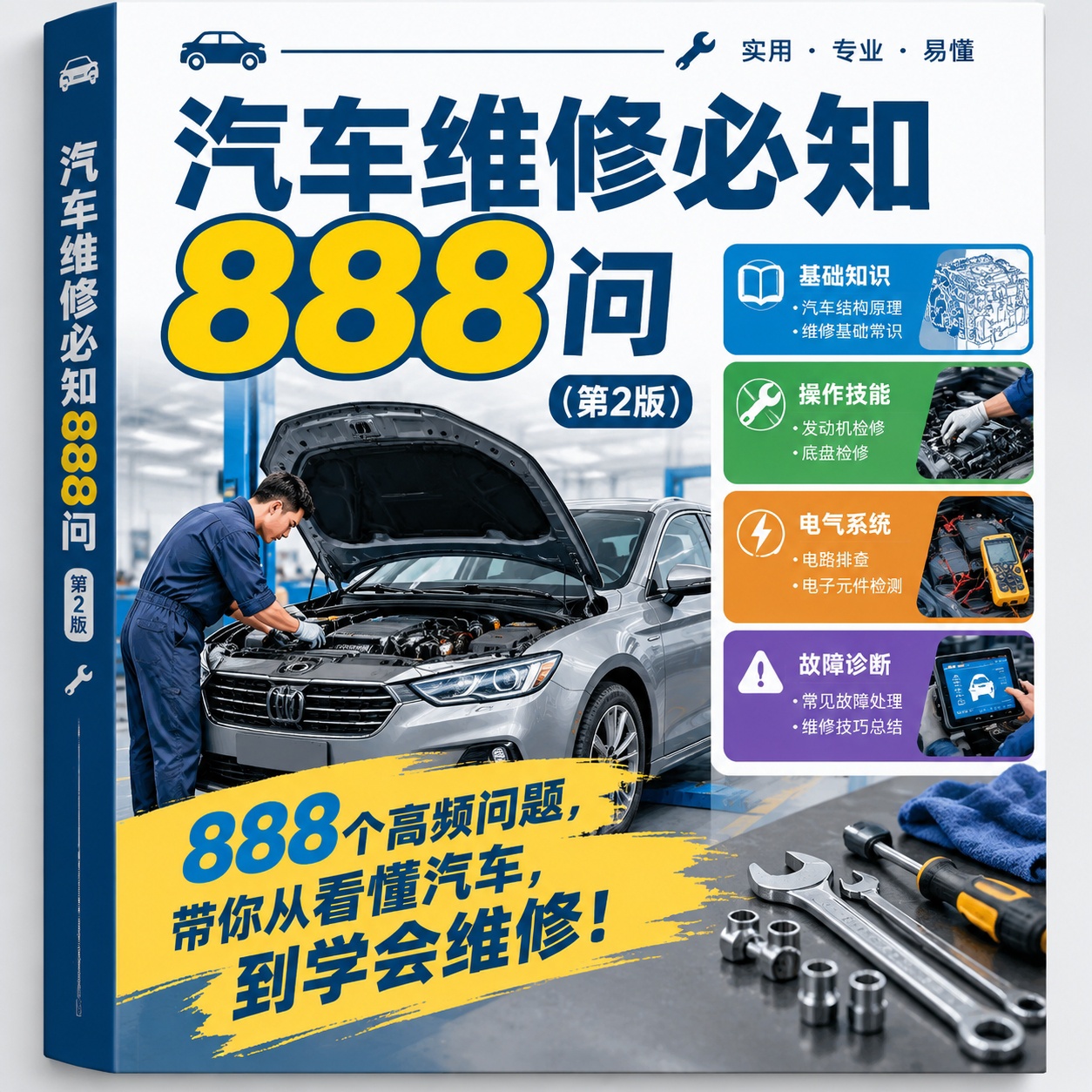 一本书搞懂汽车维修,从故障判断到实操维修第4张插图 一本书搞懂汽车维修,从故障判断到实操维修第4张插图