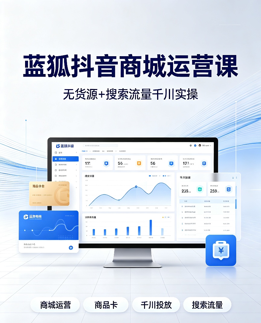 抖音商城运营学习｜商品卡流量与店铺实操分享