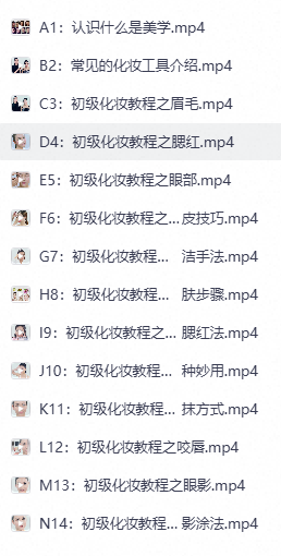 从入门到精通的化妆全套课第6张插图
