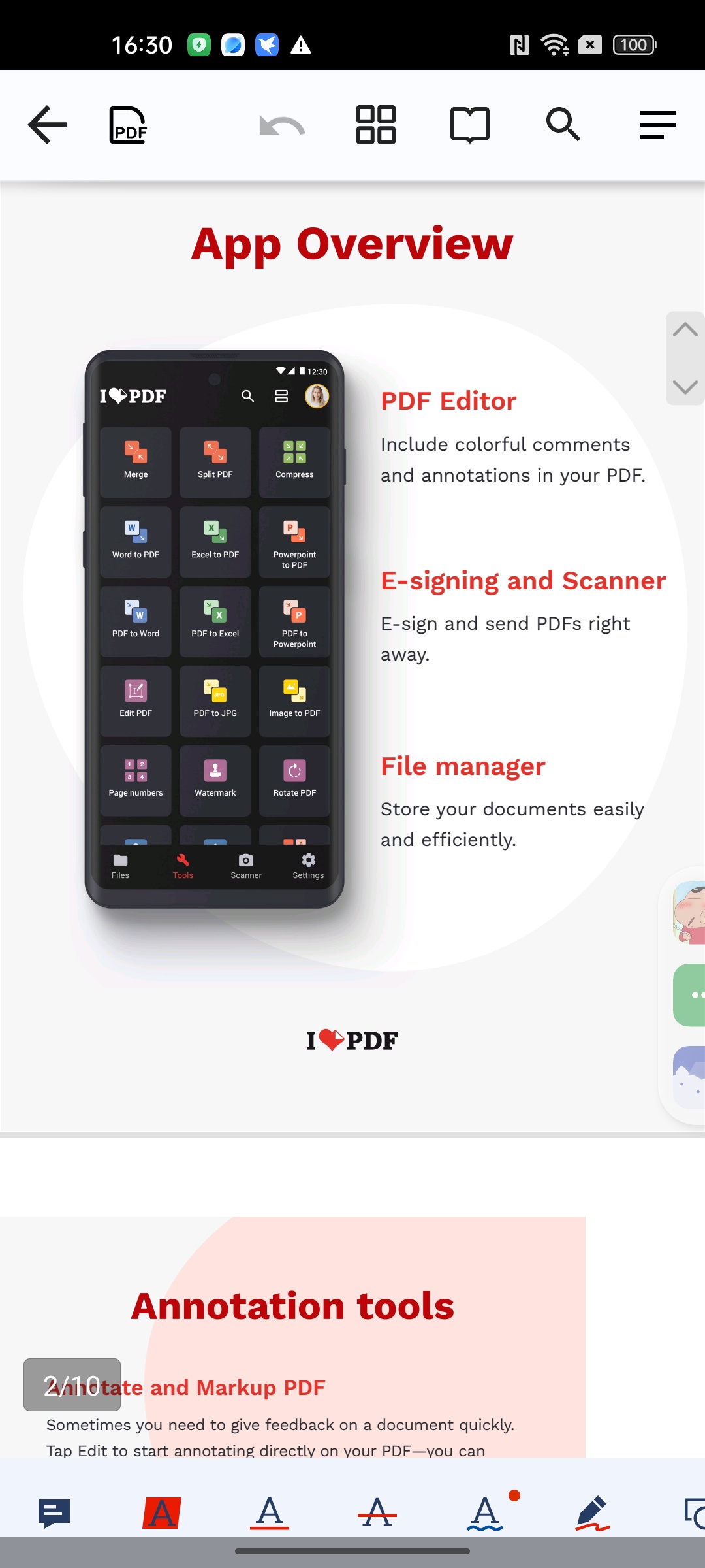 PDF ReaderPro全能PDF工具箱🧰文档处理第5张插图 PDF ReaderPro全能PDF工具箱🧰文档处理第5张插图