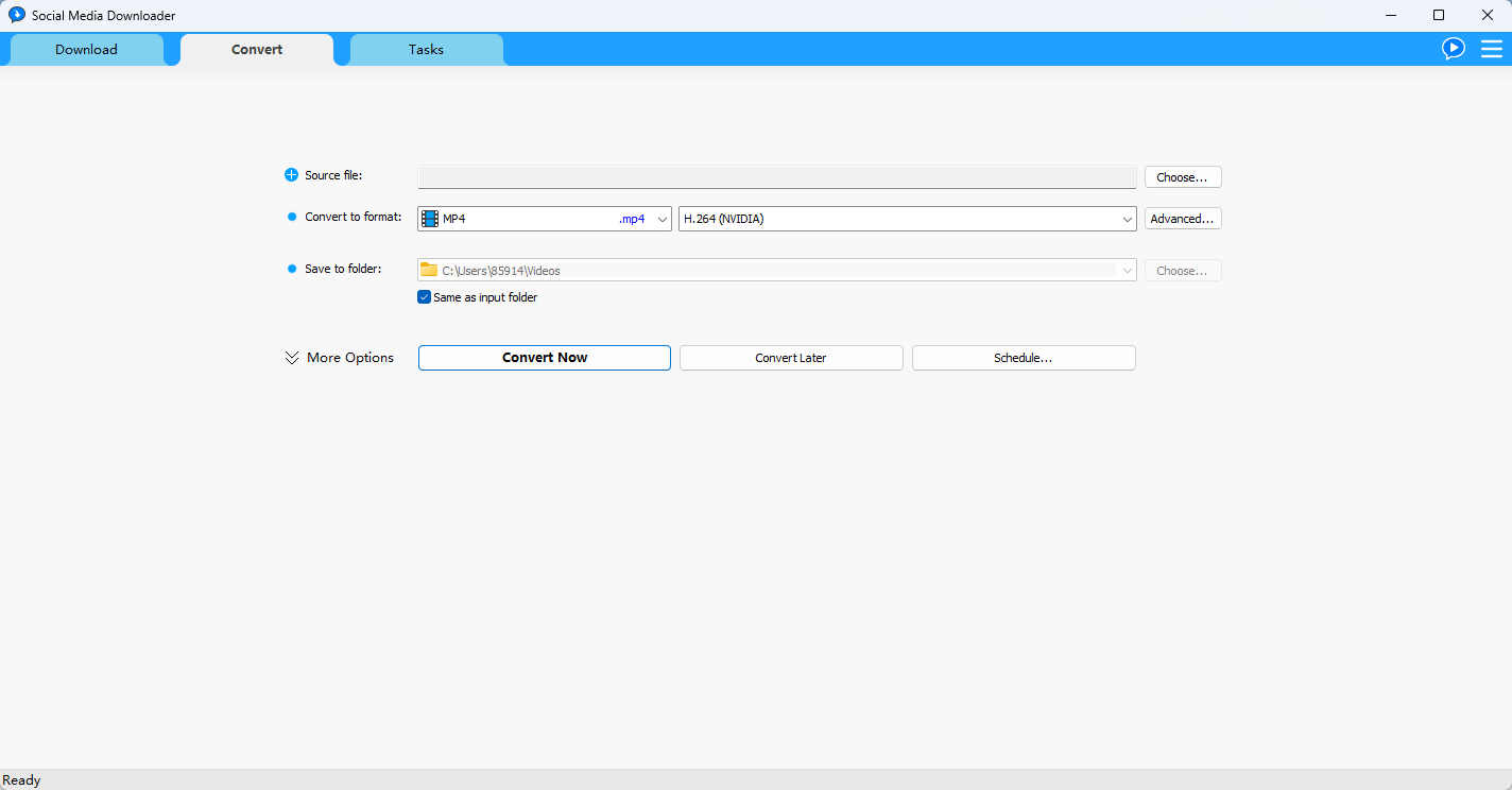 Social Media Downloader v8.5.34 多平台高清视频音频批量抓取第7张插图 Social Media Downloader v8.5.34 多平台高清视频音频批量抓取第7张插图