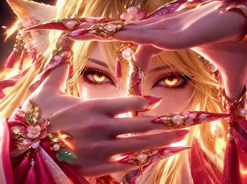 美化素材封神狐系古风少女壁纸合集｜一眼沦陷第4张插图