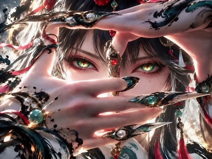 美化素材封神狐系古风少女壁纸合集｜一眼沦陷第8张插图