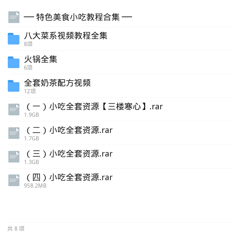 特色美食小吃教程合集第5张插图