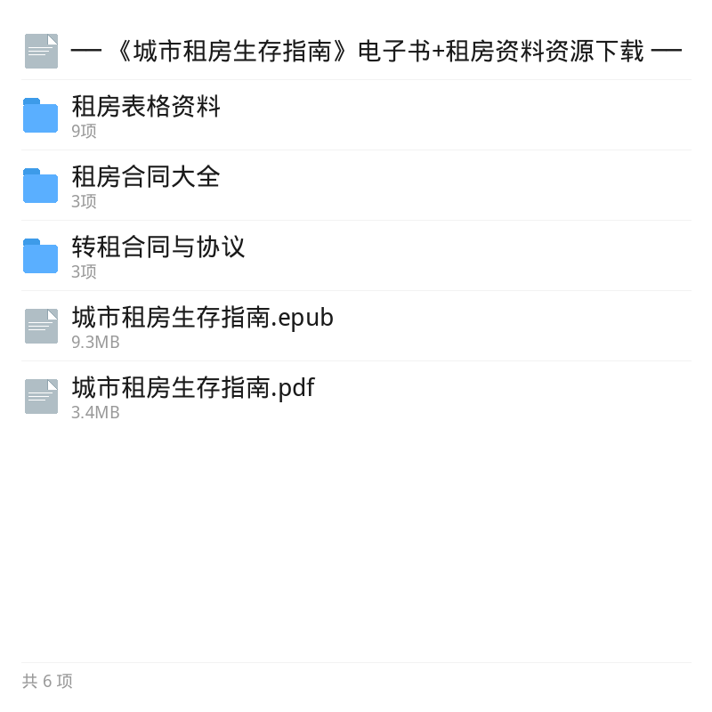 城市租房生存指南，可保存编辑免费分享第5张插图
